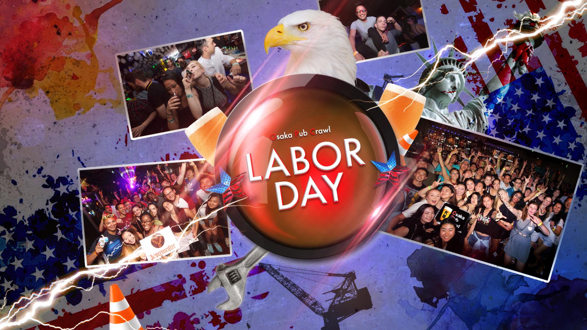 LABOR DAY at Osaka Pub Crawl